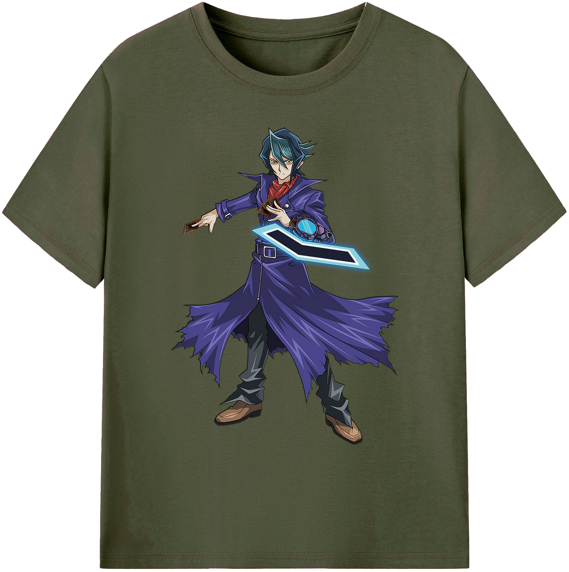 （画像用） 遊☆戯☆王 Yu-Gi-Oh! 綿100％ メンズ半袖Tシャツ｜肌触りやわらか＆通気性